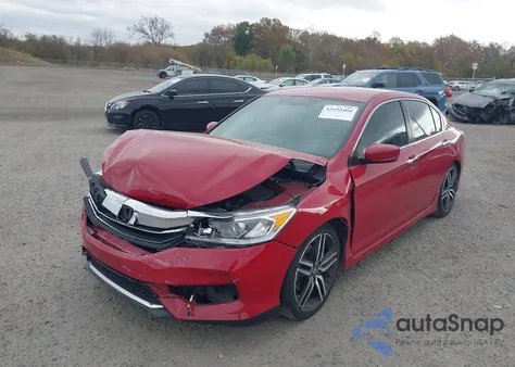 2016 Honda Accord Sport из США, поврежденный, VIN 1HGCR2F58GA134374